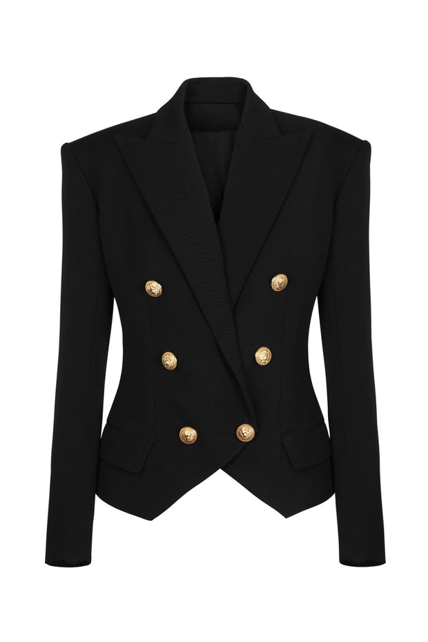 Waist slimming classic ladies suit jacket