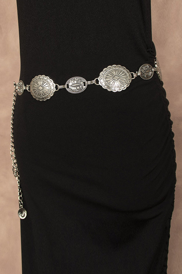 Metal Waist Chain Women's High-End Sense Of Small Fragrance Western Style Body Pants Chain