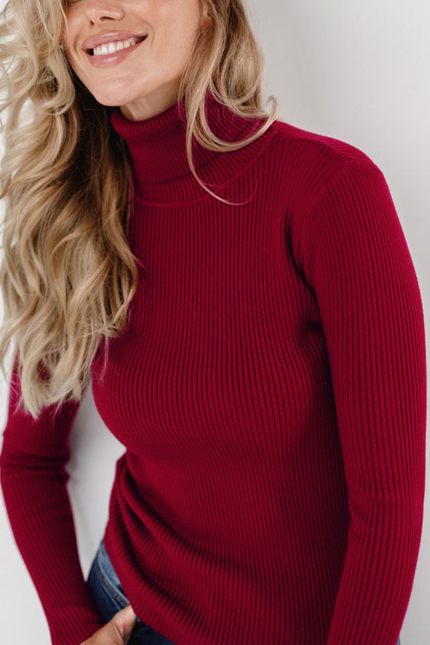 Essential Turtleneck Pullover Sweater