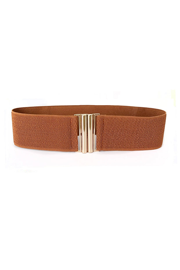 Elastic Wide Belt for Women's Outerwear and Dresses