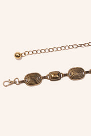New OEB Carved Retro Waist Chain