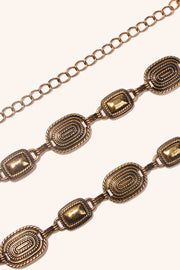 New OEB Carved Retro Waist Chain