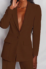 Women's Fashionable Long Sleeve Suit